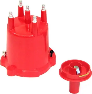 Zdjęcie produktu dla Nasadka rozdzielacza + palec rozdzielacza 2.5-L. Rozdzielacz Jeep CJ 83-86