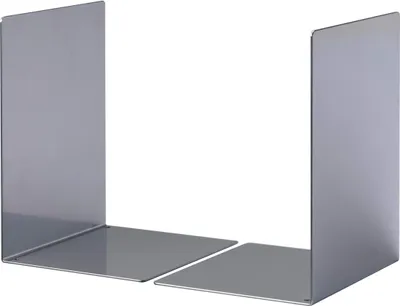 Produktbild von DURABLE Buchstützen L 2 St., 324423 silber
