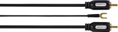 Produktbild von Avinity 00127062, 2 x RCA, Männlich, 2 x RCA, Männlich, 2 m, Schwarz