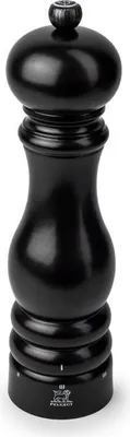 Obrázek produktu pro PEUGEOT mlýnek na sůl PARIS 22 cm bukové dřevo saténově černý uSelect zirkoniový mlecí mechanismus