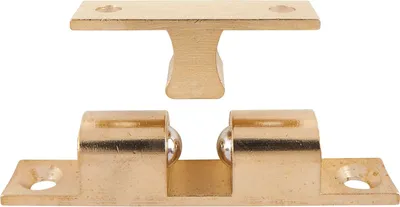 Produktbild von Doppelkugelschnapper Schließsystem (Schnappverschluss) 13x70mm Messing poliert