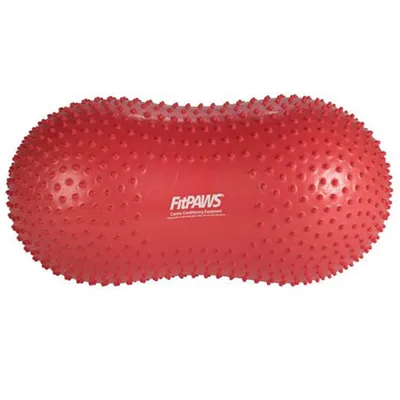 Produktbild von FitPAWS Gleichgewichtstrainer für Haustiere Trax Peanut 50 cm Rot