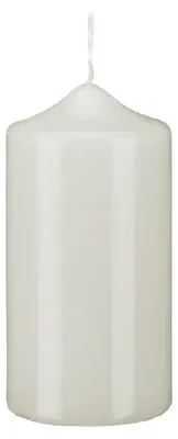 Immagine prodotto di Candele a cono con punta affusolata in pietra Moonstone, 25 x Ø 9 cm, 6 pezzi