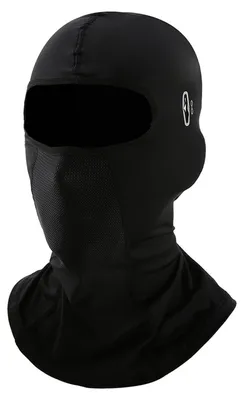Produktbild von Gesichtsschutz aus Eisseide für Radfahrer, Halswärmer mit UV-Schutz, atmungsaktiv, Outdoor-Motorradhelmfutter, Bandana, Sturmhaube, Halstuch, Gesichtsschutz