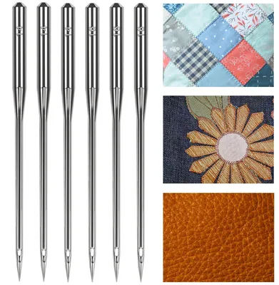 Nähmaschinennadeln 60 Stück, 90/14 & 100/16, Universal, für dicke Stoffe