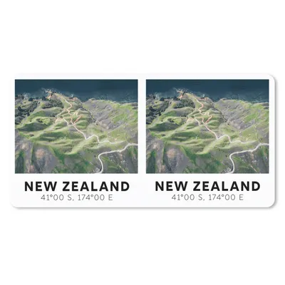 Produktbild von MuchoWow® Mauspad Mousepad Neuseeland - Wasser - Felsen - Meer 60x30 cm - Mousepads - Maus Mat - Pad - Mausunterlage - Nachhaltig