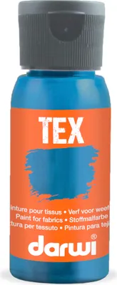 Produktbild von Darwi 4x DARWI Stoffmalfarbe, Flasche 50ml, Navyblau - Navyblau DA0100050239C