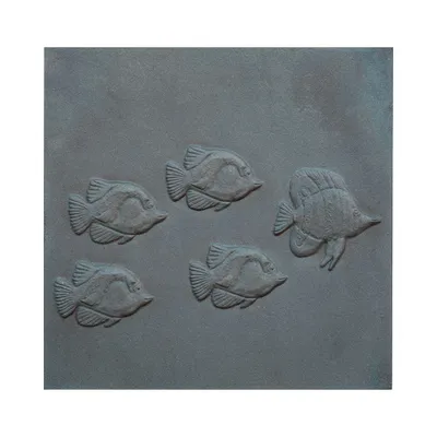 Immagine prodotto di Mensola in ghisa con motivo FISH CM. 80 × 60 H SP. 1,2 cm DS
