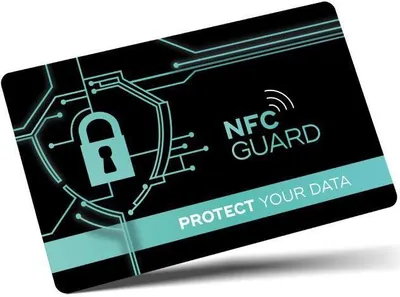 Produktbild von 4x NFC RFID Karte - RFID & NFC Schutz / RFID Blocker Karte für EC & Kreditkarten