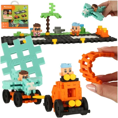 Produktbild von Steckspiele Mini Waffle - Flugschau / Marioinex