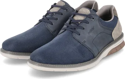 Produktbild von Rieker Herren Slpper Blau Mesh SynthetikGröße:40