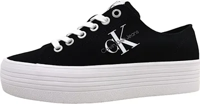 Productafbeelding van Calvin Klein Vulc. Flatform Ess. Damenschuhe Schnürschuhe Schwarz Freizeit