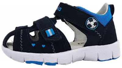 Immagine prodotto di Jela Skoll: Sandali da bambino, modello "Burschen", colore blu, ideali per il tempo libero