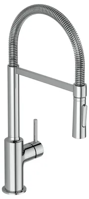 Produktbild von Ideal Standard Küchenarmatur Ceralook Semi-Professional mit 2-Funktionsbrause, Ausladung 215mm BC302AA Chrom