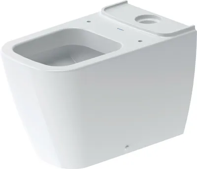 Immagine prodotto di Duravit Happy WC combi Happy D.2 Rondelle de 63 cm de profondeur, pour réservoir de chasse en surface, sortie Vario, 2134090000, 2134090000
