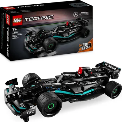 Produktbild von LEGO Technic Mercedes-AMG F1 W14 E Performance Race Car Spielzeug für Kinder, Jungen und Mädchen ab 7 Jahren, Pull-Back Modell Fahrzeug Set, Schlafzimmer Dekoration, Geburtstag Geschenkidee 42165