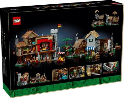 Obrázok produktu pre LEGO ICONS Stredoveké námestie, Stavebnica, 18 rok / roky, Plast, 3304 kusov, 3,78 kg
