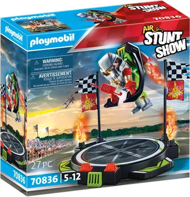 Produktbild von PLAYMOBIL Stuntshow 70836 Air Stuntshow Jetpack-Flieger