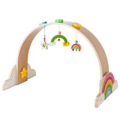 Obrázek produktu pro Howa play arch Baby Gym ze dřeva 'my rainbow' 6011