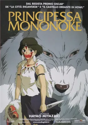 Produktbild von Princess Mononoke Poster Principessa Mononoke 67 x 98 cm