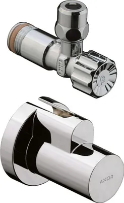 Immagine prodotto di hansgrohe AXOR, robinet équerre, avec poussoir, raccord à pincer, 51307820, 51307820