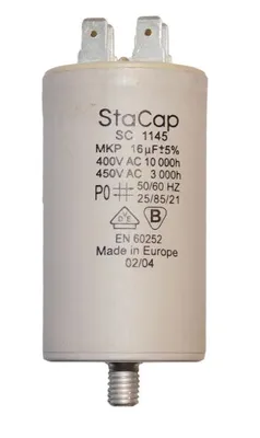 Produktbild von ATIKA Ersatzteil | Kondensator 16µF 450V für Betonmischer AKM / BM / Comet / Format / M / Mix / Profi / SX