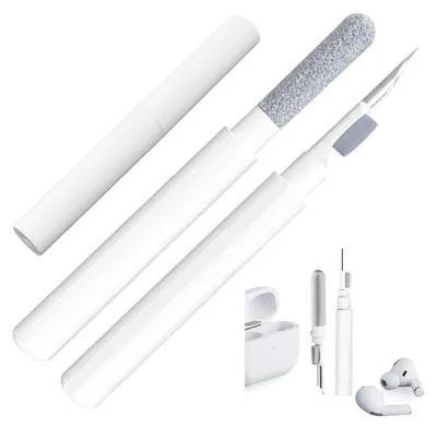Produktbild von Daalo Multifunktionales Kopfhörer-Reinigungsset 3 in 1 weiß