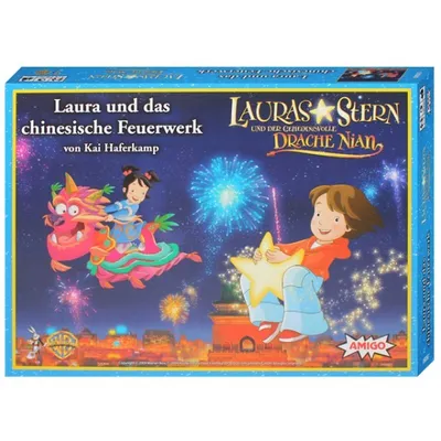 Produktbild von Amigo 09360 - Laura und das chinesische Feuerwerk Lauras Stern Spiel