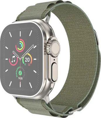Immagine prodotto di Watch SE - 40 mm, Watch SE 2023 - 40 mm, Watch SE 2022 - 40 mm, Watch 9 - 41 mm, Watch 8 - 41 mm, Watch 7 - 41 mm, Watch 6 - 40 mm, Watch 5 - 40 mm, Watch 4 - 40 mm, Watch 41 mm, Watch 40 mm, Watch 3 - 38 mm, Watch 38 mm, Watch 2 - 38 mm, Watch 1 - 38 mm, Watch 10 - 42 mm Cinturino: imoshion Alpine Nylonband