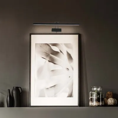 Produktbild von Steinhauer - wandleuchte - Litho LED - schwarz - kunststoff metall - bilderleuchte - LED - 2431ZW