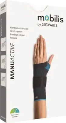 Obrázek produktu pro Zápěstní ortéza Mobilis Manu Active pro levou ruku - Velikost S