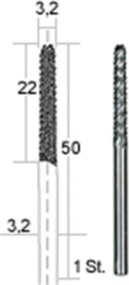 Produktbild von Proxxon Raspelfräser 3,2 mm, 28757