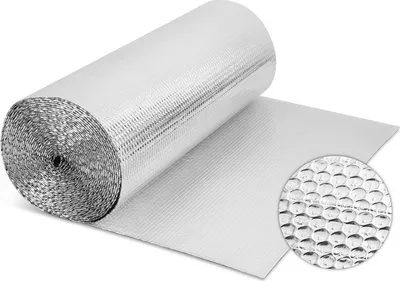 Obrázek produktu pro Hengda izolační fólie izolační fólie 1x30m 200g/m² tepelná fólie reflexní fólie izolace 3-4mm hliníku