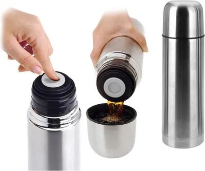 Image de Thermos Inox 0,75l Isotherme Double Paroi - Excellent Houseware
