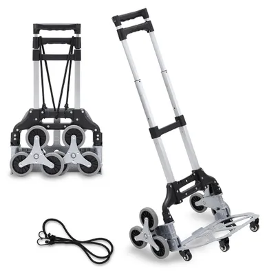 Produktbild von Vigevee Treppensteiger sackkarre Treppensackkarre bis 75kg   Sackkarre treppe Transportkarre Treppensteiger klappbar Treppenkarre Stapelkarre