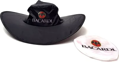 Produktbild von 3x Bacardi Regenhut - Faltbar