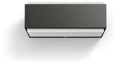 Produktbild von Philips Stratosphere Wandleuchte, 3,8 W, Wandbeleuchtung für den Außenbereich, Anthrazit, Metall, IP44, Terrasse, Garten, I