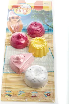 Produktbild von Theo Klein Beach Picnic Konditor Set Sandspielzeug 5-teilig - Nr.: 2334