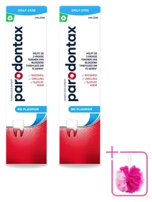 Imagen del producto de 2 tubos de pasta dental Parodontax sin flúor - 75 ml - Paquete económico - 2 unidades