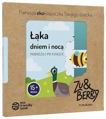 Immagine prodotto di Łąka dniem i nocą. Podróżuj po książce 15 mies.+