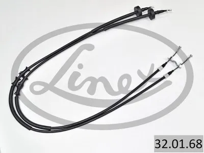 Produktbild von LINEX Handbremsseil 32.01.68 Hinten für OPEL Astra G CC (T98) 1593/1400/1400mm