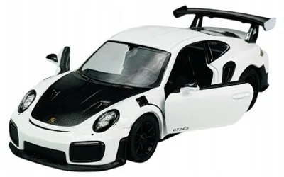 Produktbild von Kinsmart Porsche 911 992 GT2 RS Weiß Metall Modell 1:36