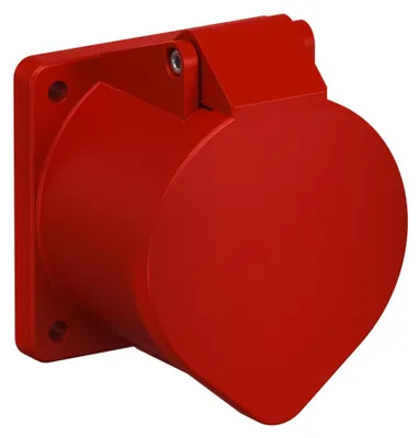 Zdjęcie produktu dla OBO Bettermann Vertr CEE gniazdo natynkowe 3-p+N+PE 400V32A CEE-32A