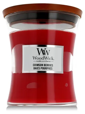 Produktbild von WoodWick Medium Hourglass Candles Duftkerze Crimson Berries 275 g