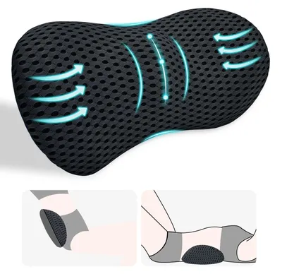 Obrázek produktu pro Ergonomická bederní opěrka z paměťové pěny pro auto a kancelář