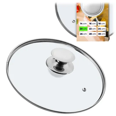 TG. 24 cm) Lacor 50225N - Pentola alta in acciaio Inox, 24 cm