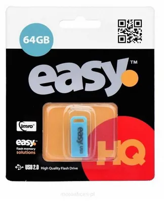 Zdjęcie produktu dla Imro Pendrive 64Gb Usb 2.0 Easy Niebieski
