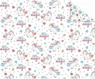 Produktbild von Transparentpapier 115g/qm A4 VE=25 Blatt Einhorn Motiv 01