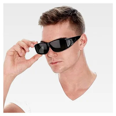 Produktbild von Uni polarisierte Überzieh-Sonnenbrille, passend für Brillenträger, 100% UVA- und UVB-Schutz