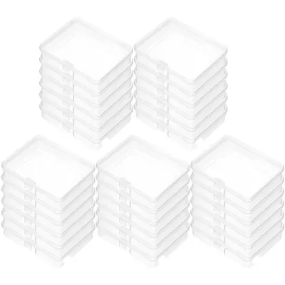 Produktbild von 30 Pcs Kleine Kiste Aufbewahrungsbehälter Plastikboxen Mini Aufbewahrungsbox